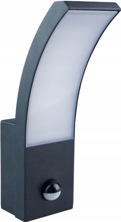

Kinkiet Led zewnętrzny z czujnikiem ruchu, 9 W,