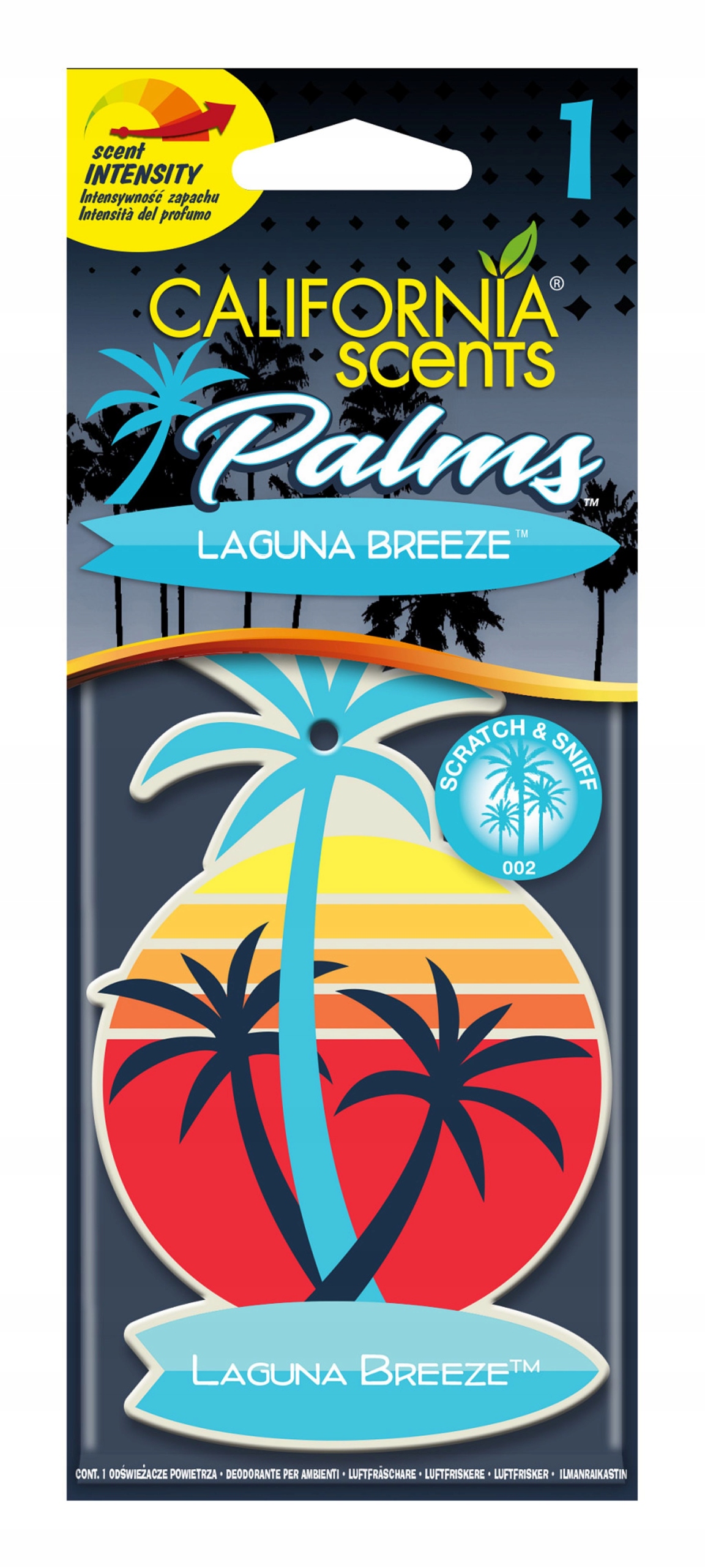 

California Zawieszka Zapachowa Laguna Breeze