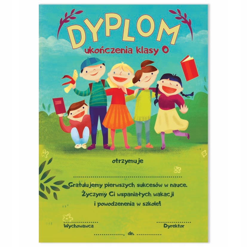 

Dyplom Ukończenia Klasy 0 zerówki AN115