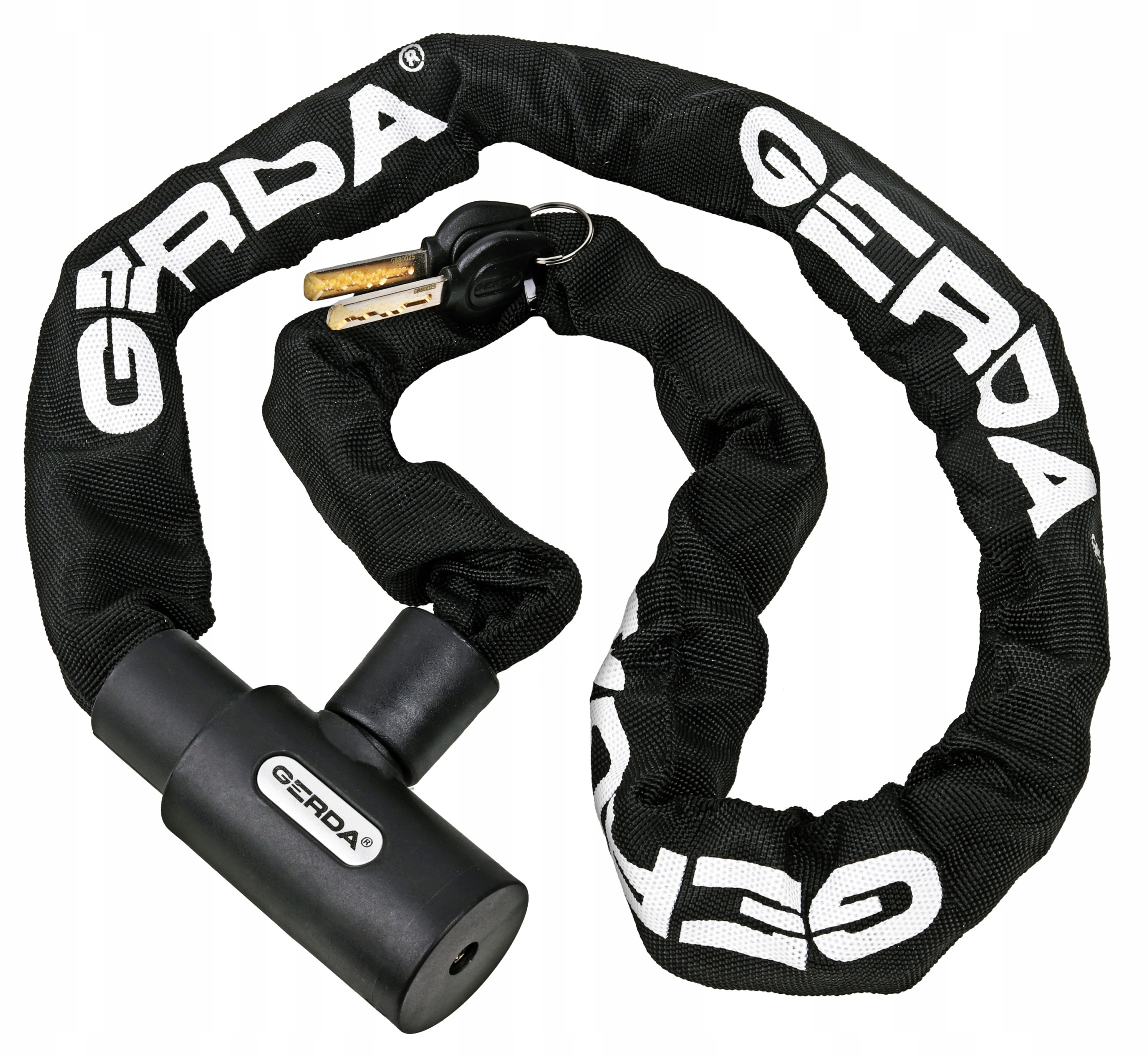 Gerda Zapięcie Contra 1200/8V łańcuch czarny