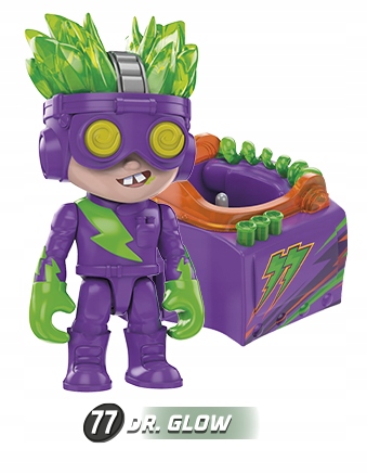 Samochód wyścigowy T-RACERS IV GLOWRACE 8 saszetek Materiał plastik