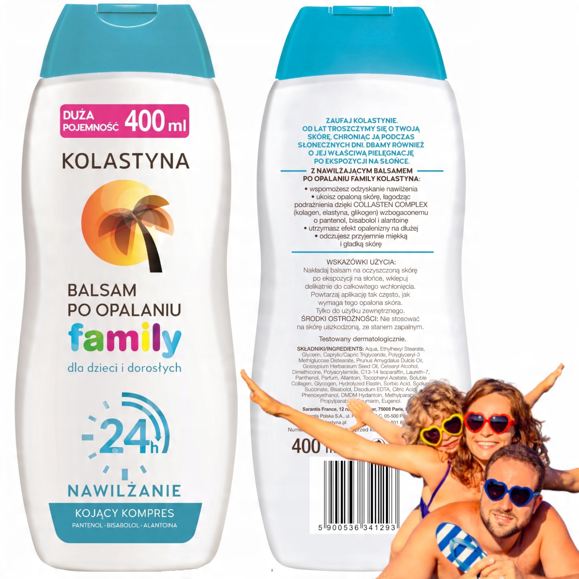 

Kolastyna Family Balsam Po Opalaniu Pantenol 400ml