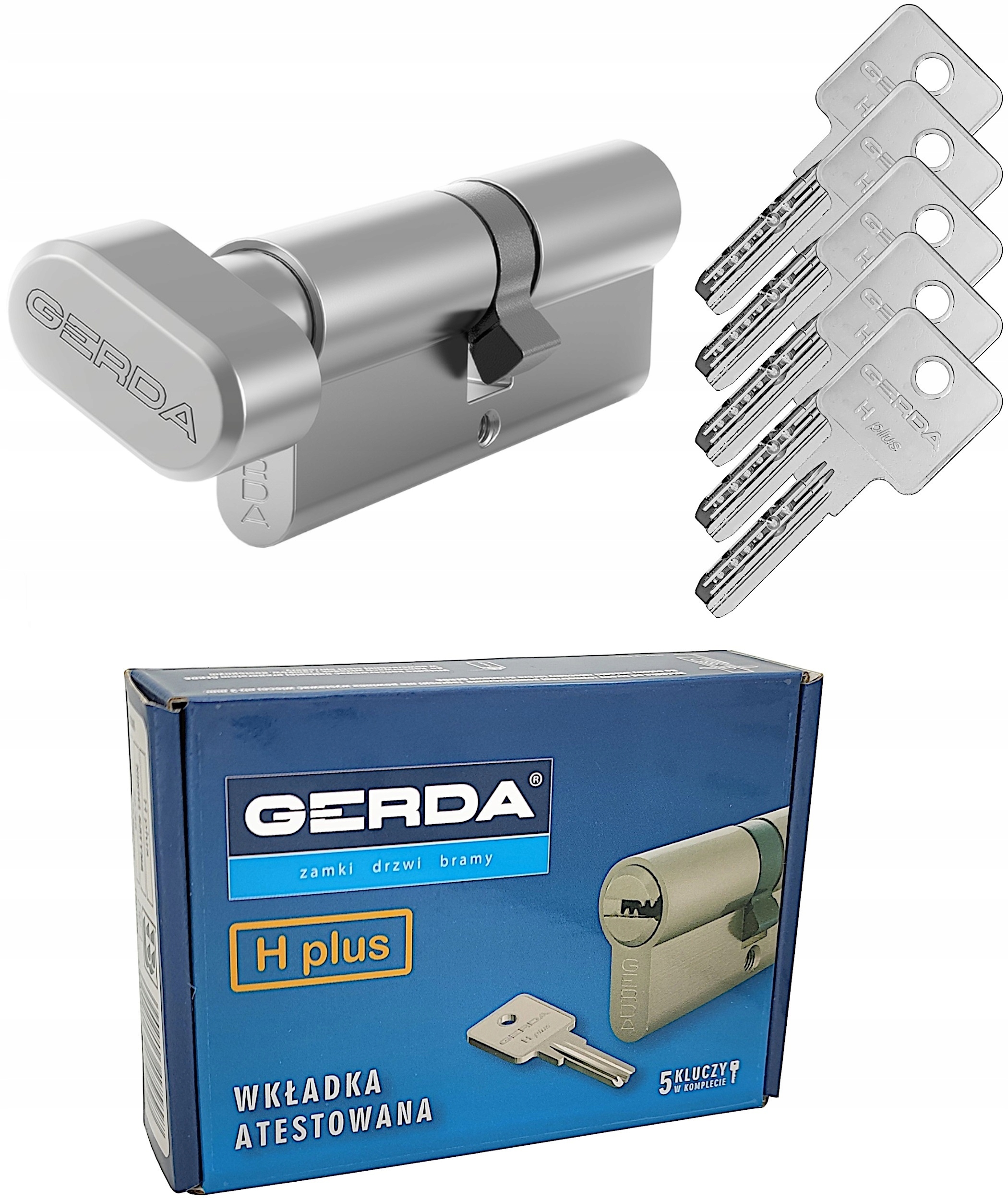 

wkładka Gerda H Plus 30/50G nikiel