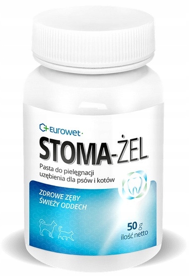 Levně Stoma-Gel Pasta pro péči o chrup psů a koček 50G