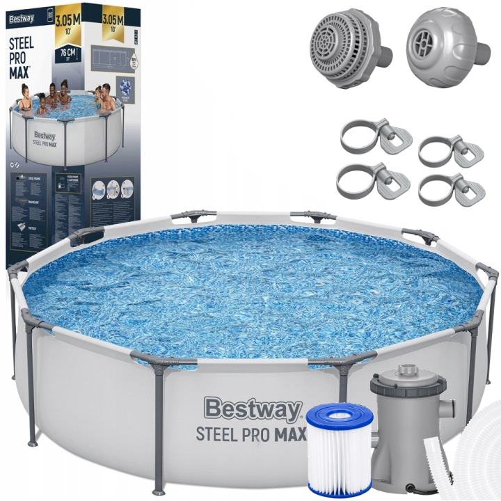 56408 Roštový bazén 305 x 76 cm s čerpadlom 220-240 V Bestway