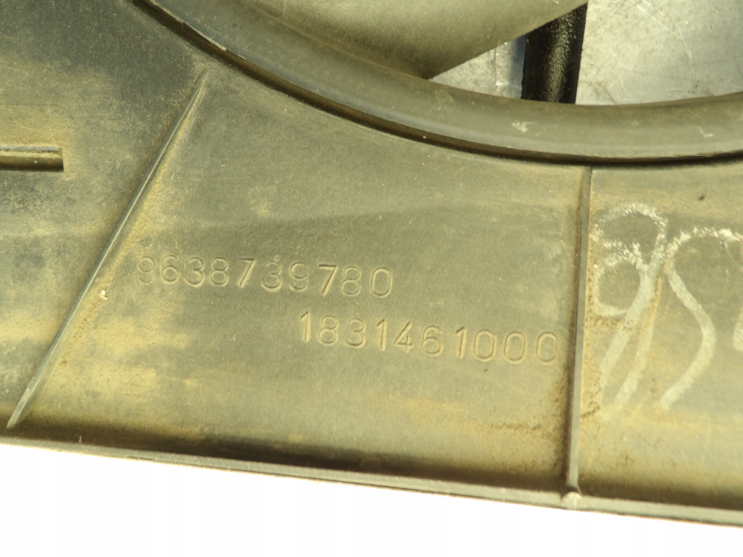 ventilátor chladiče Citroen C2 1,4HDI 9638739780