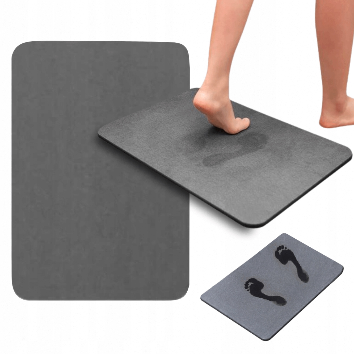 

Mata Łazienkowa antypoślizgowa Diatomitowa 40x60