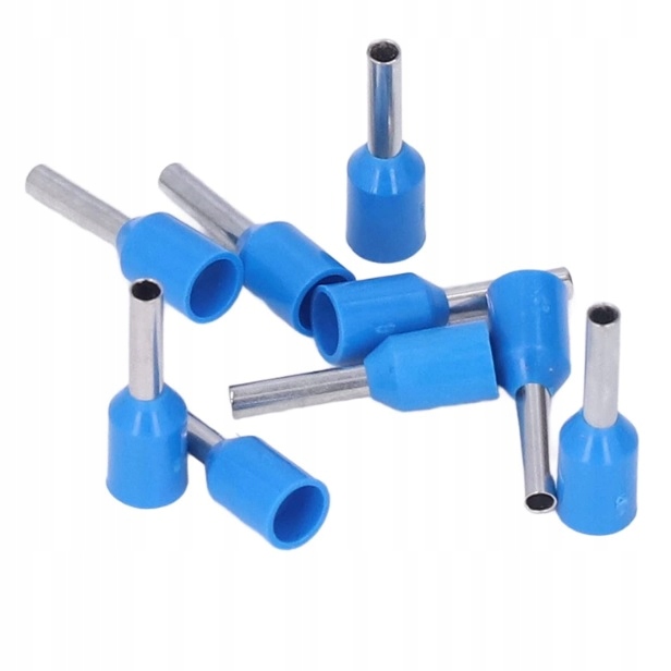 KOŃCÓWKA TULEJKOWA IZOLOWANA 16/18 NIEBIESKA Stan opakowania oryginalne