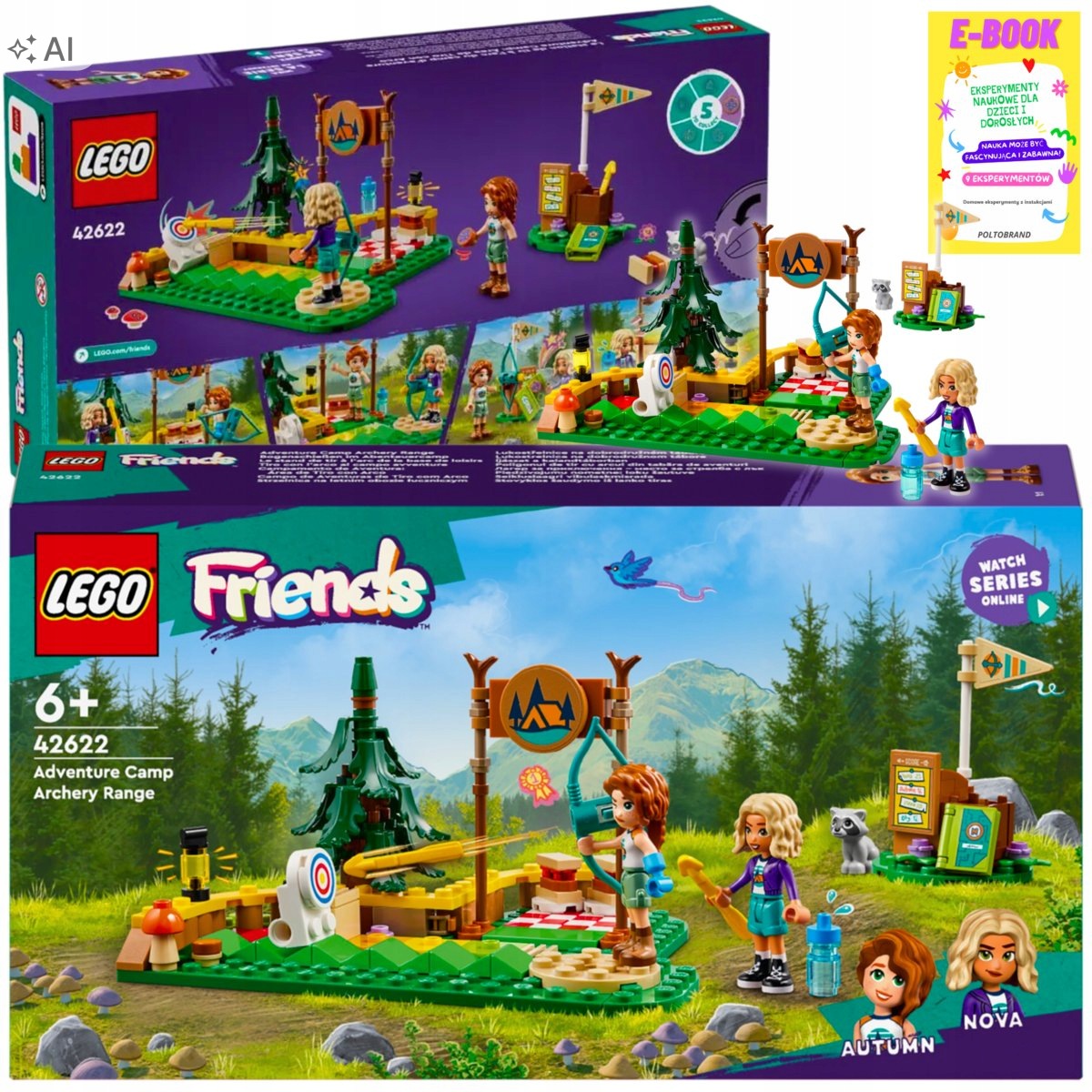Lego Zestaw Friends Strzelnica Letnim Obozie Dla Córki Ebook