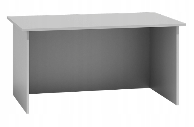 Biurko BS standard PROSTE białe