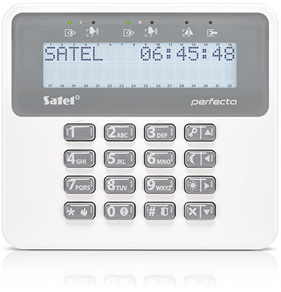 LCD klávesnice Satel Prf-lcd pro ústředny Perfecta