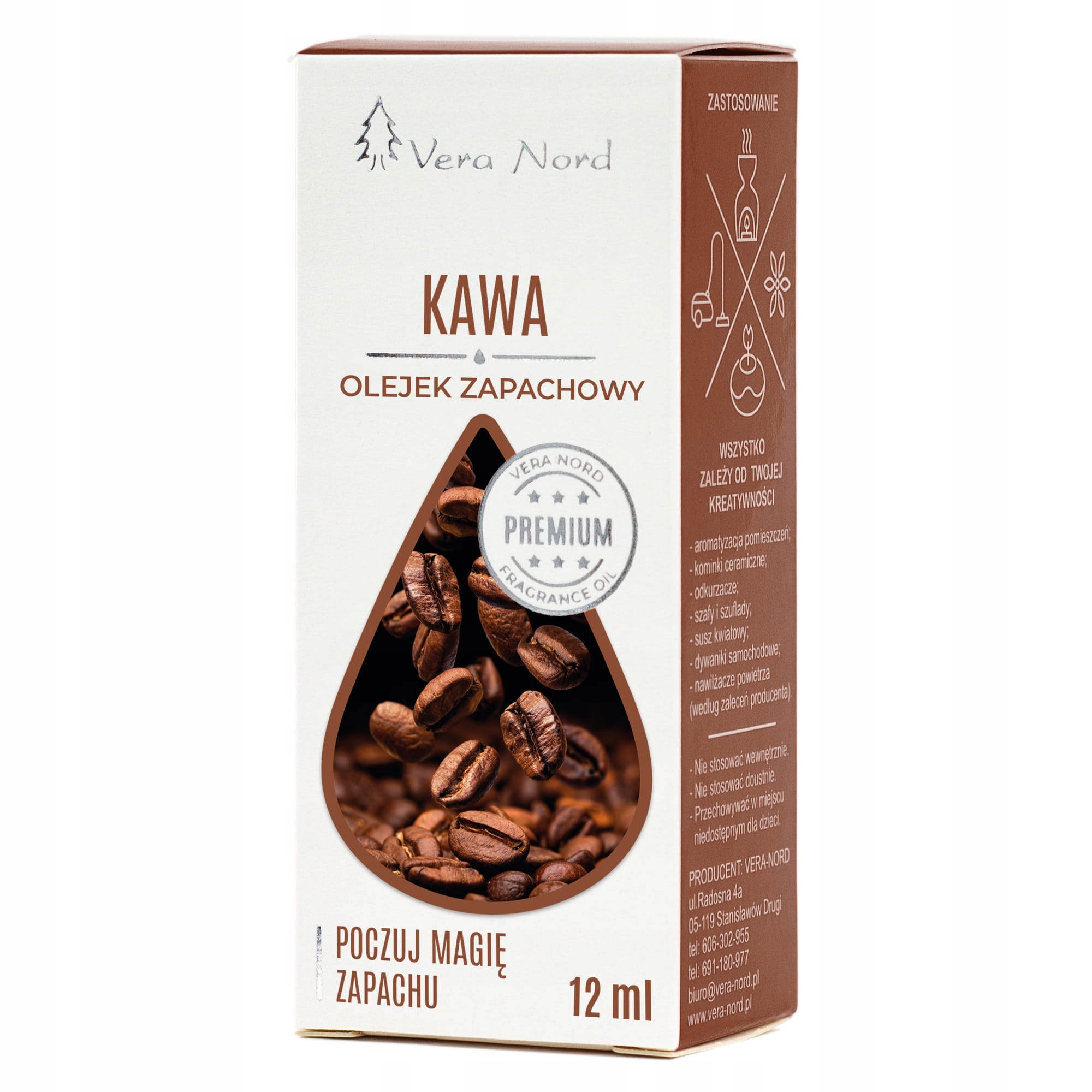 

Olejek zapachowy 12 ml kawa