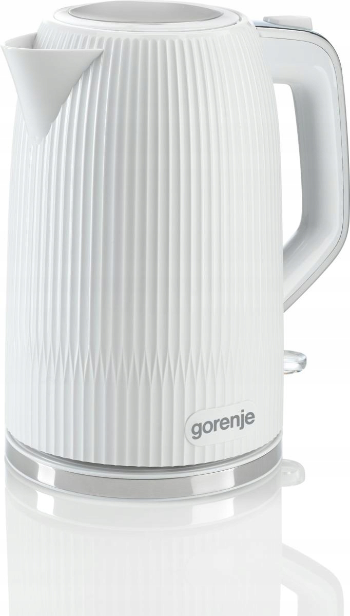 Czajnik Elektryczny Gorenje K17DPW, 1.7L, 2200W, Biały, Stal Nierdzewna