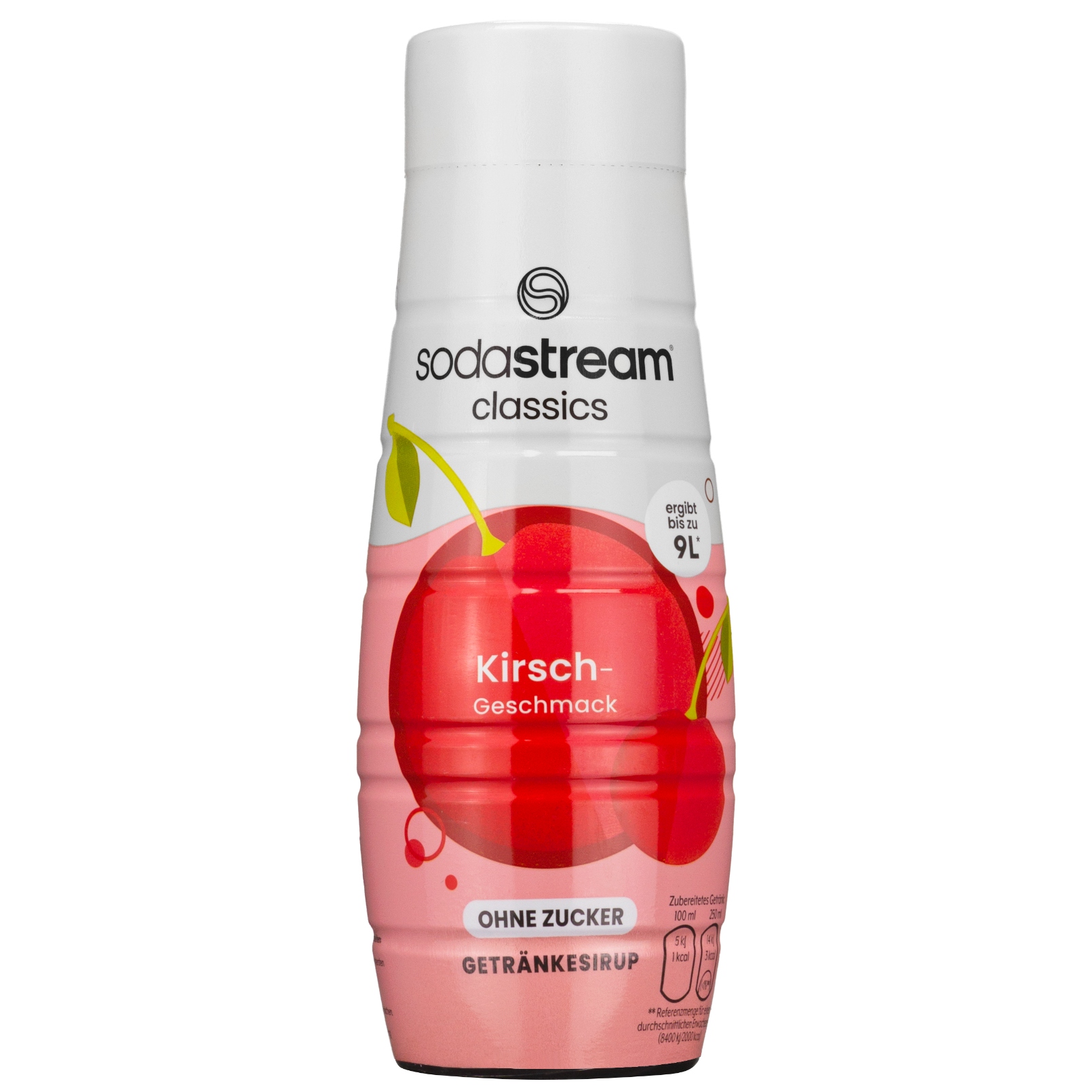 SYROP KONCENTRAT SODASTREAM WIŚNIA BEZ CUKRU 440ml DO SATURATORA