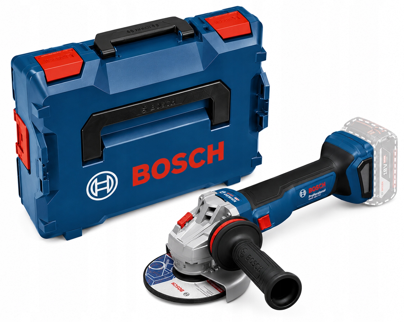 Szlifierka Kątowa Z Regulacją Obrotów Gws 18V-11 S Bosch L-boxx Korpus Body