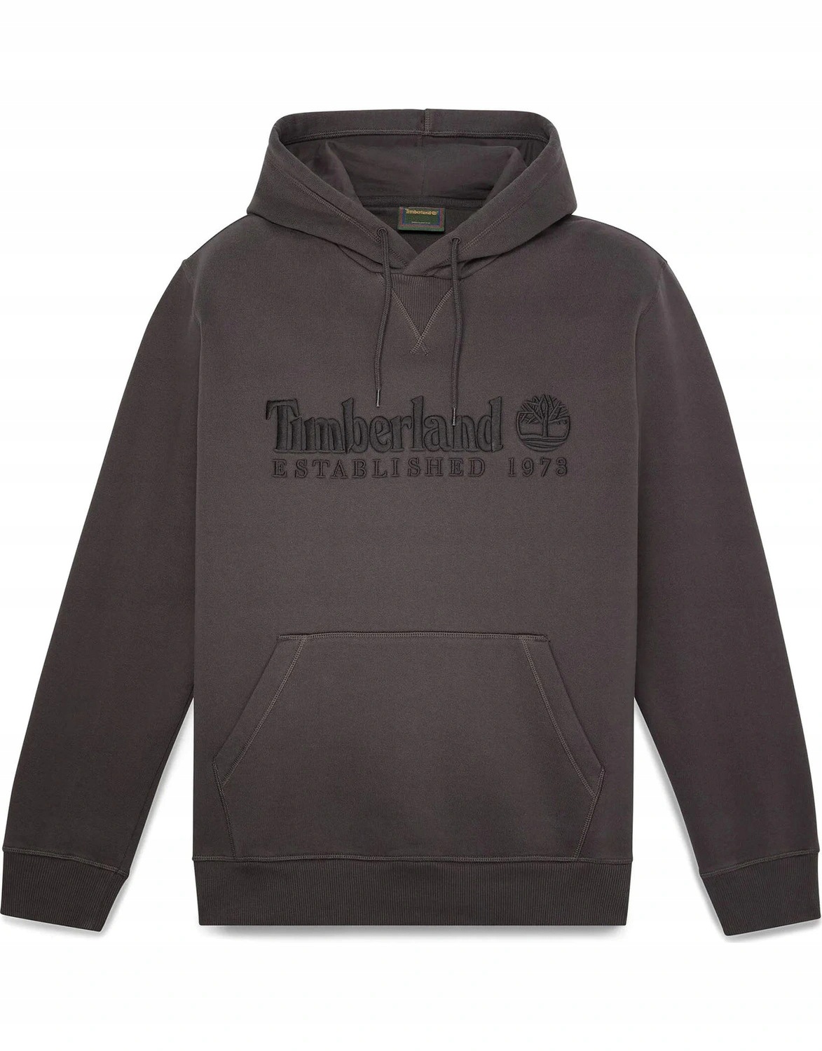 pánská mikina Timberland s kapucí od značky Established šedá bavlna