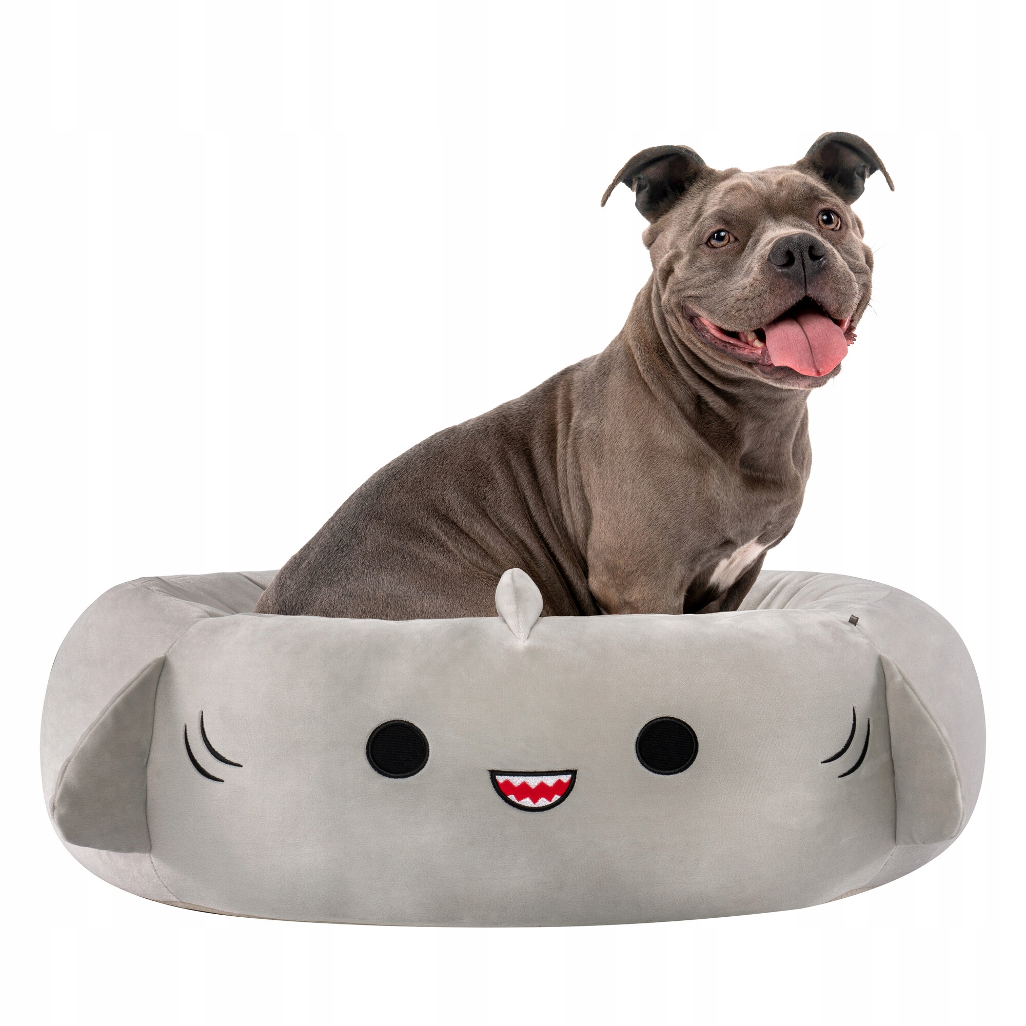 Squishmallows Mięciutkie Legowisko Dla Psa L 76CM Rekin Gordon