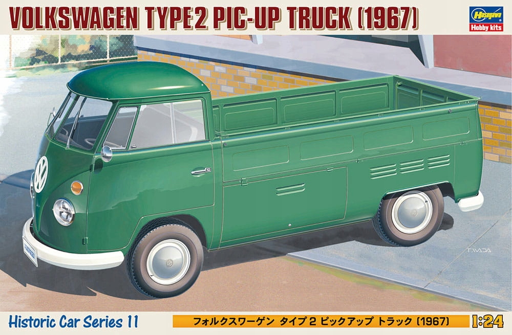 Volkswagen Typ 2 Pickup '67 1:24 Hasegawa HC11