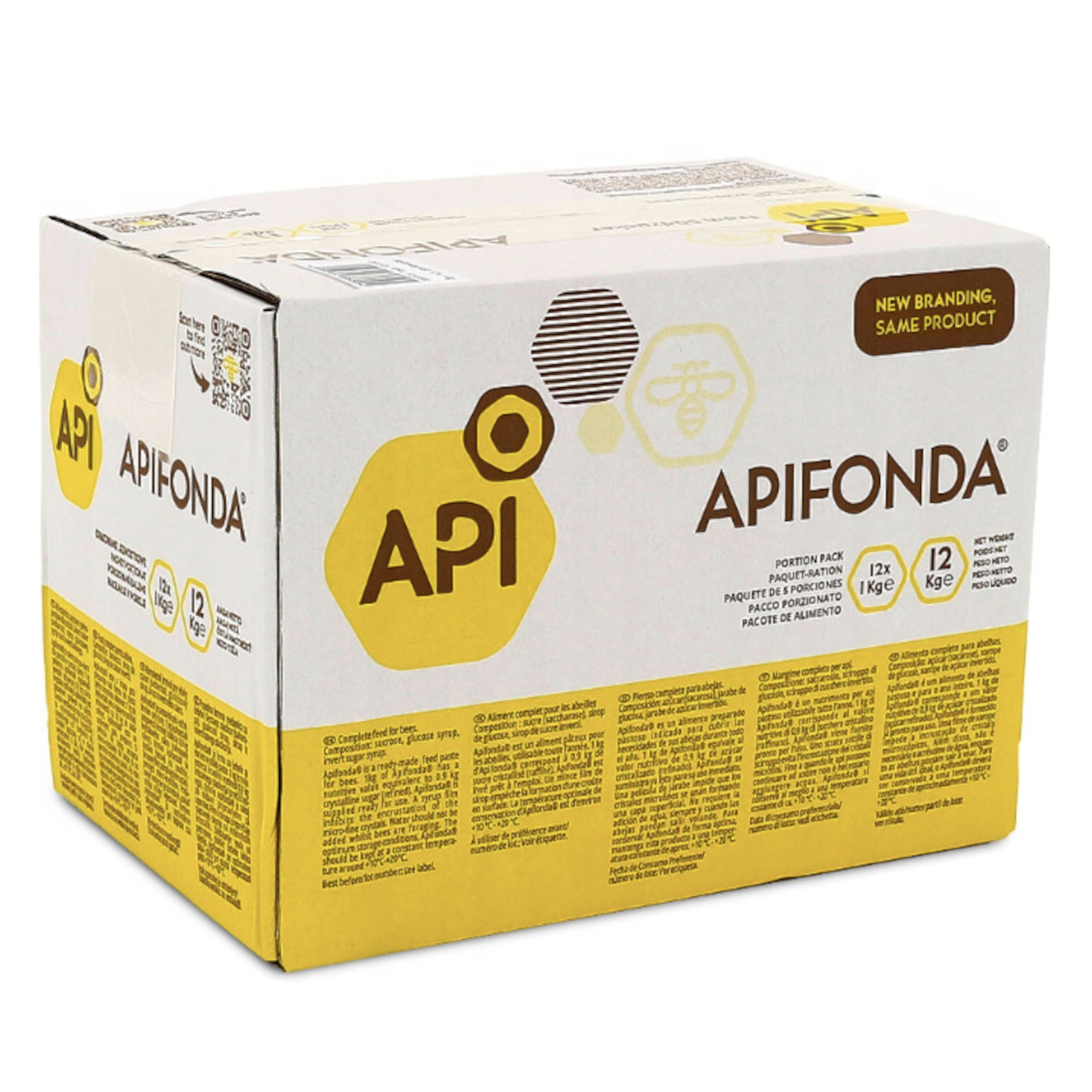 

Apifonda 12x1kg ciasto dla pszczół fondant