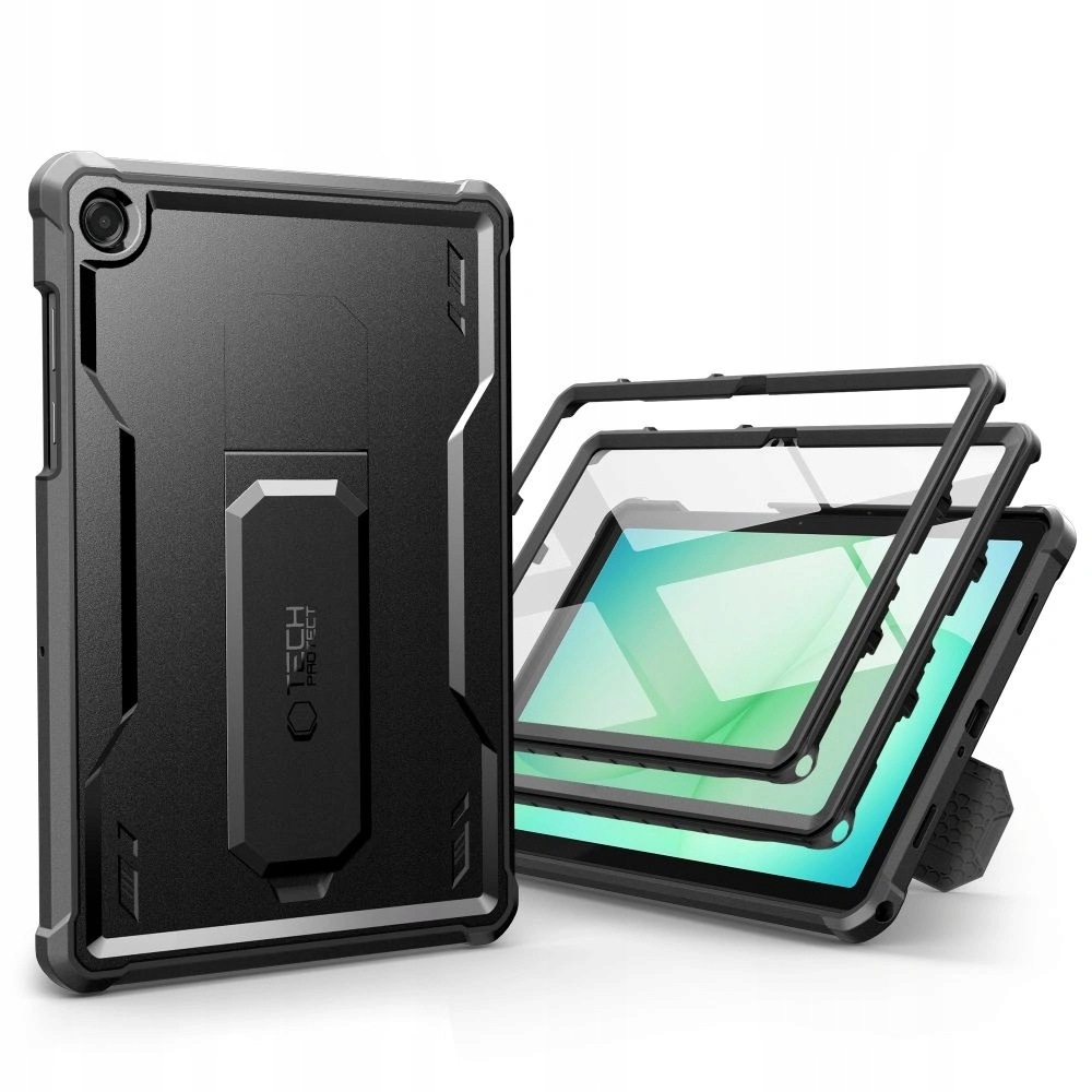Pouzdro Tech-Protect Kevlar Pro pro Samsung Galaxy Tab A9+ A11+ černé