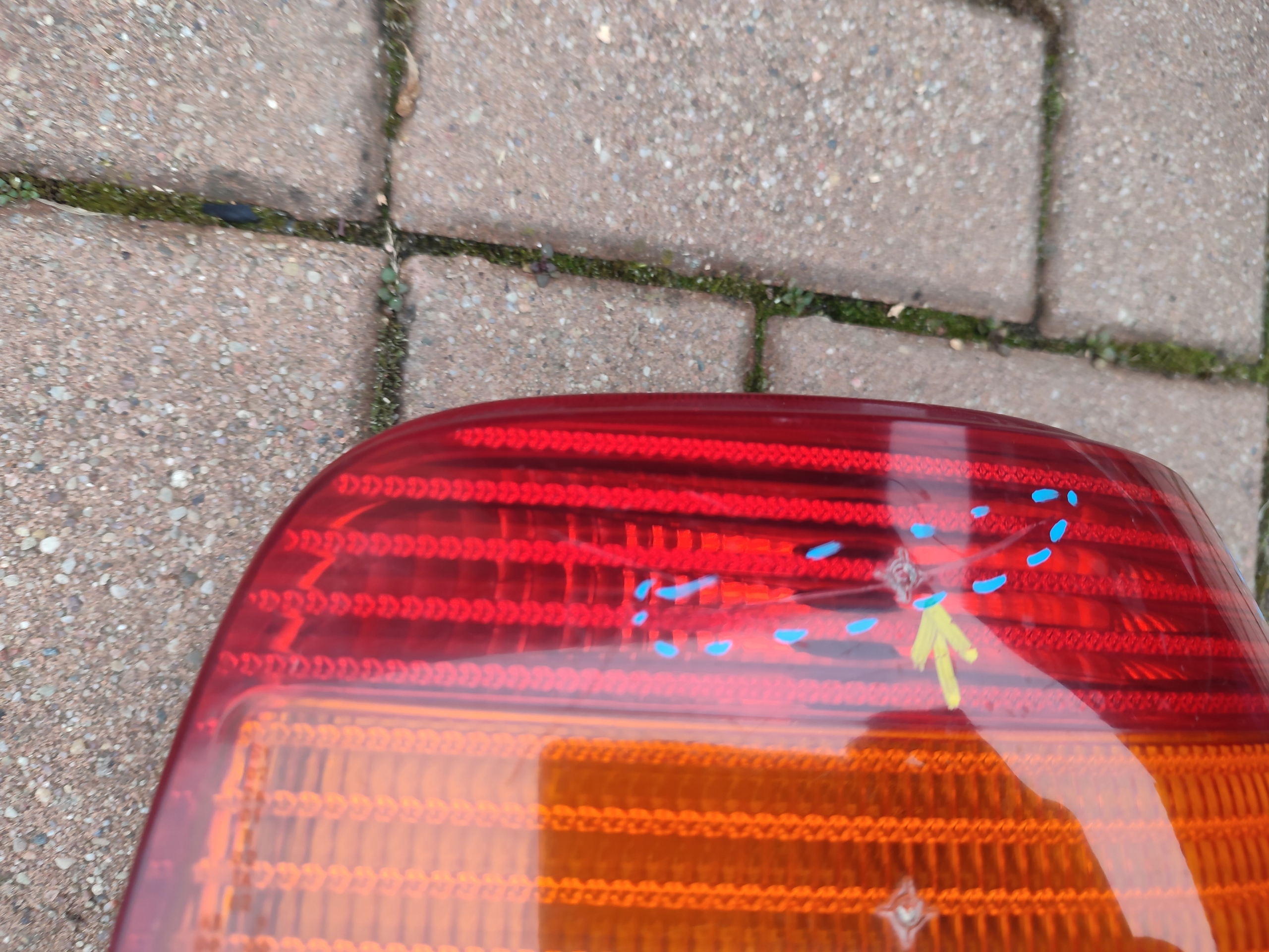 light right rear part right rear volkswagen golf IV