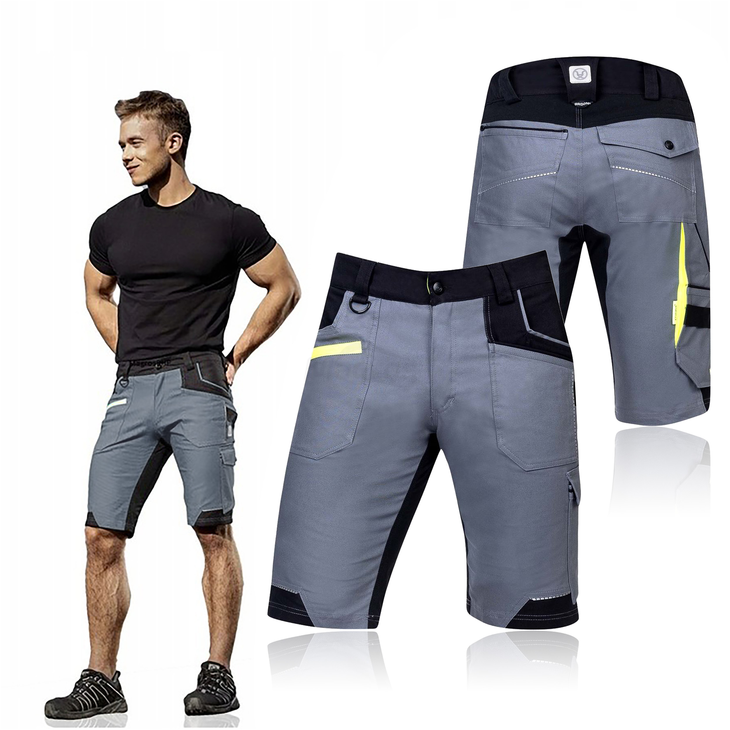 Krátké Kraťasy se strečem Elastické Bozp Pánské Ardon 4XSTRETCH