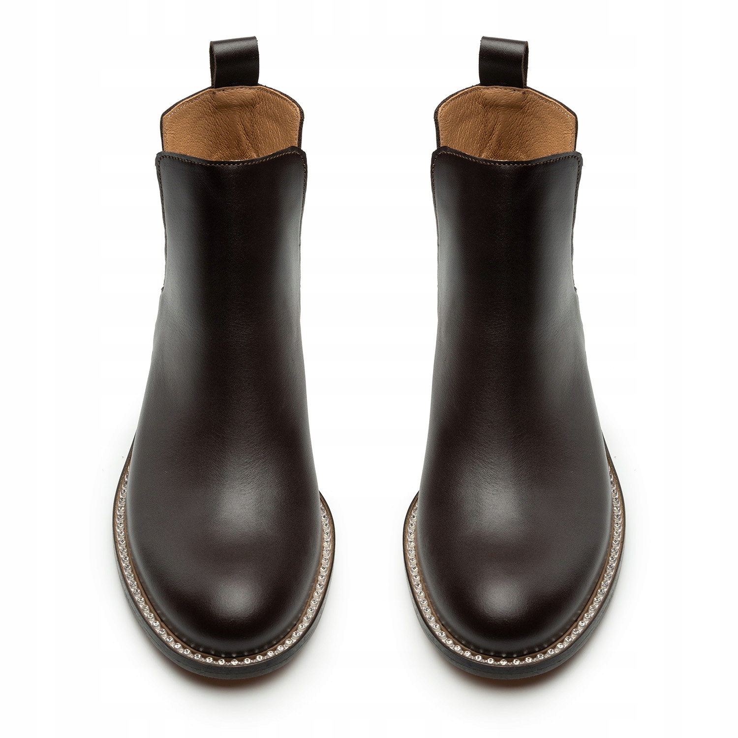 Botki R.Polański 1685 - Brązowy Lico Rozmiar 39