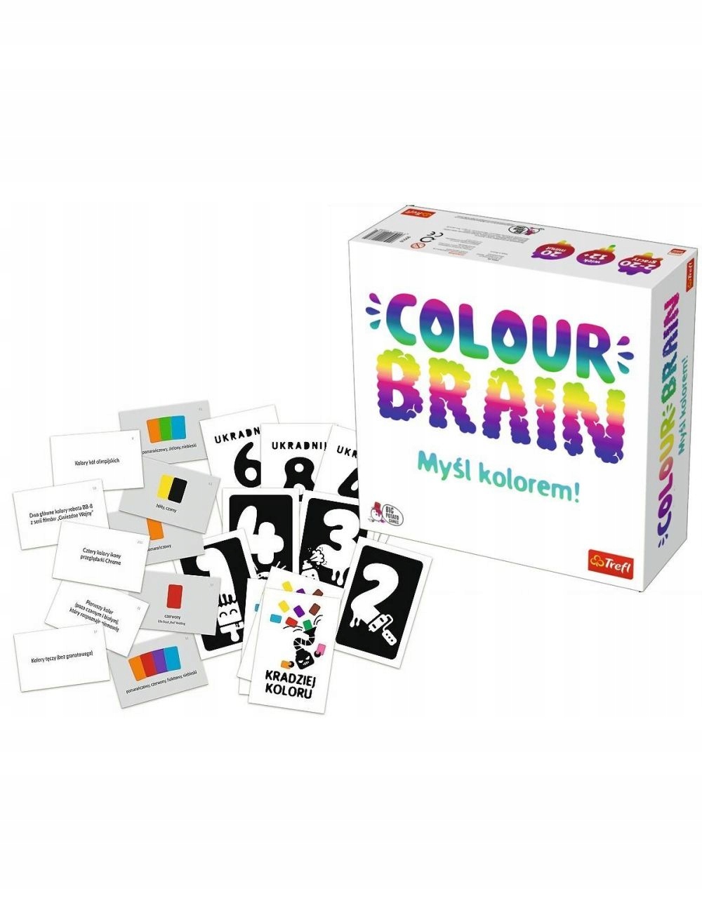 

Trefl Gra Myśl Kolorem Colour Brain Wersja Pl