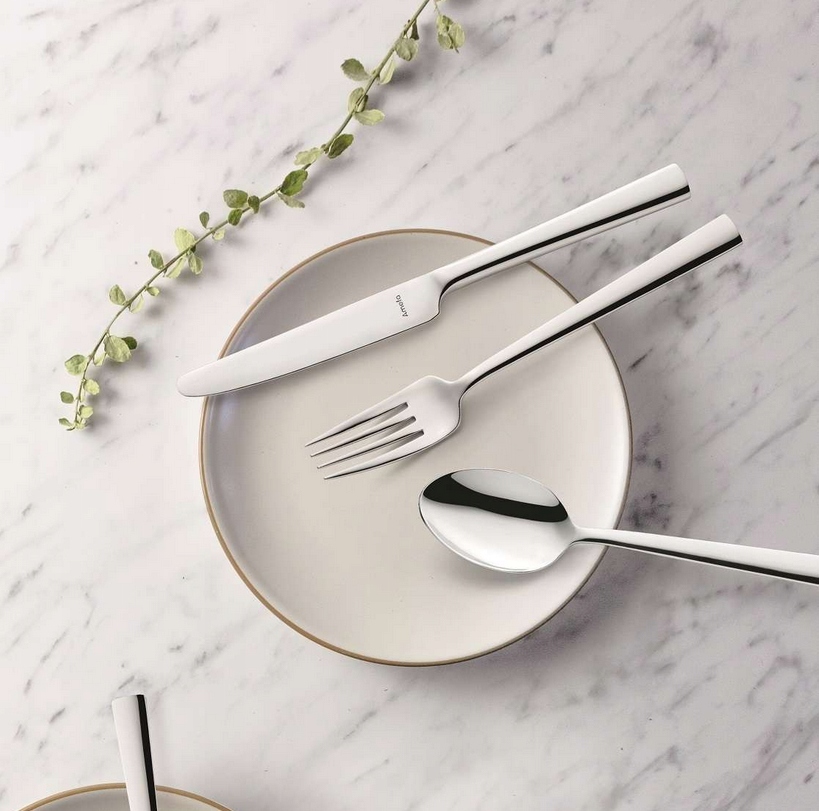 AMBITION 24 MODERN NOWOCZESNE SZTUĆCE OBIADOWE COMO SREBRNE KOMPLET 6 OSÓB EAN (GTIN) 5904134839343