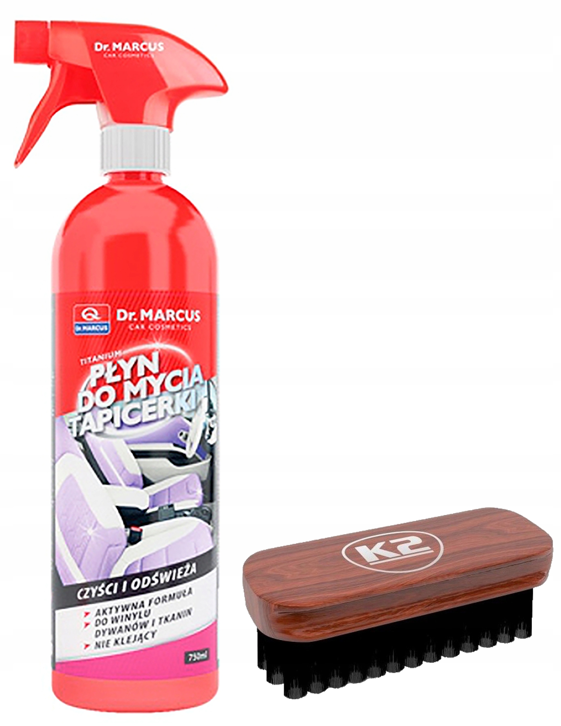 

Zestaw Do Czyszczenia Tapicerki Płyn Szczotka