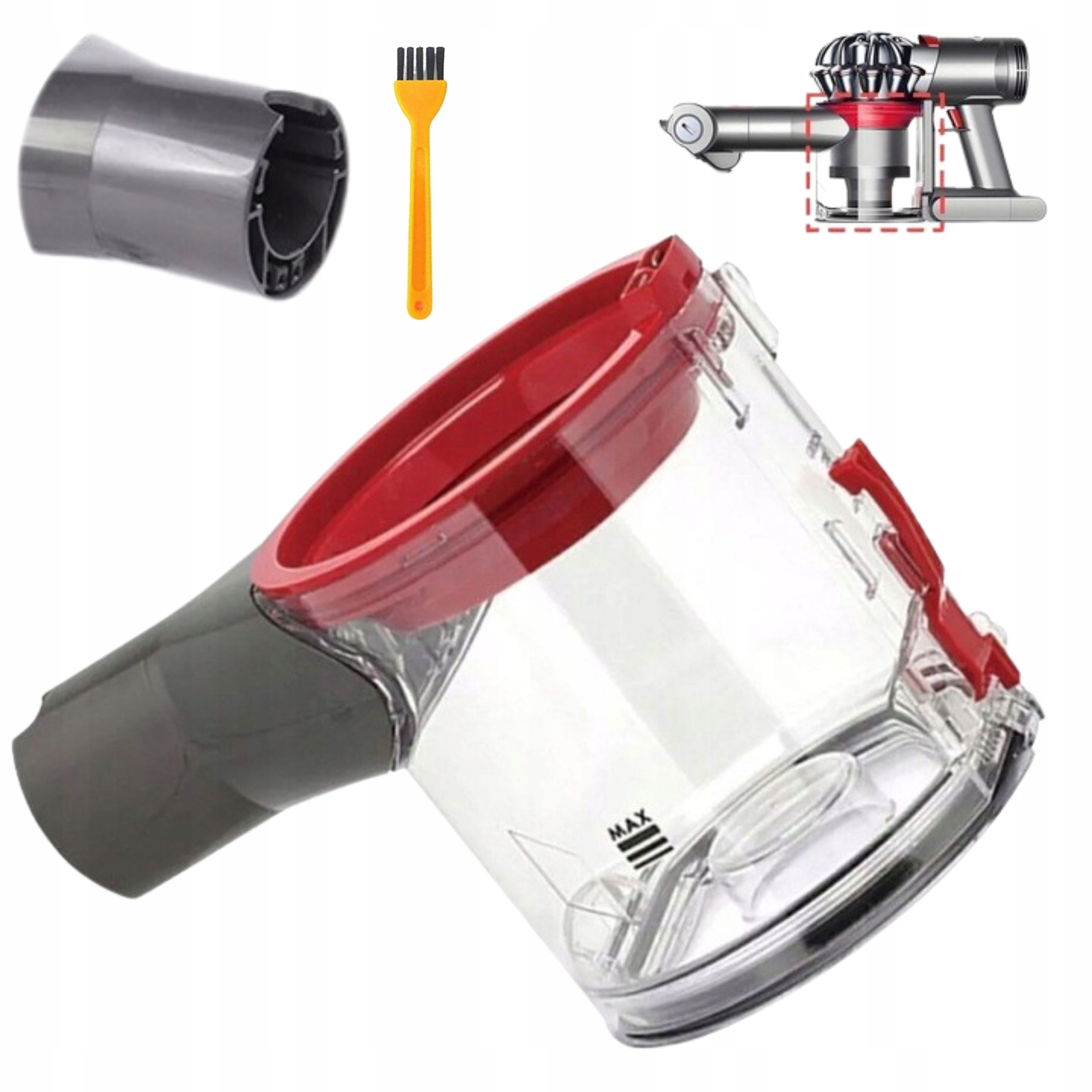 Nádoba na prach pro vysavač Dyson V7 V8 SV10 SV11 967699-01