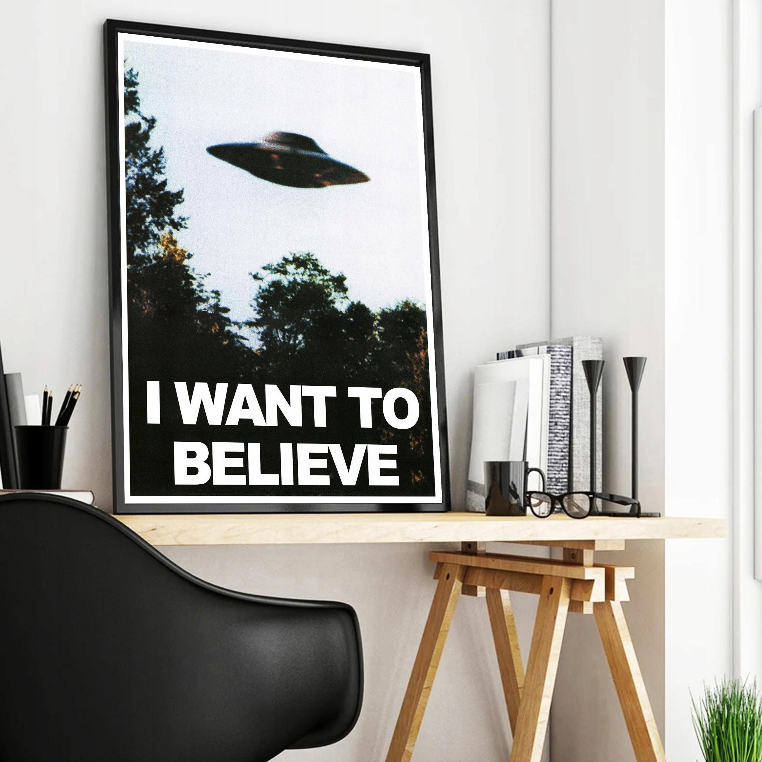 ARCHIWUM X - I Want to Believe - L - 30x40 cm Marka inna