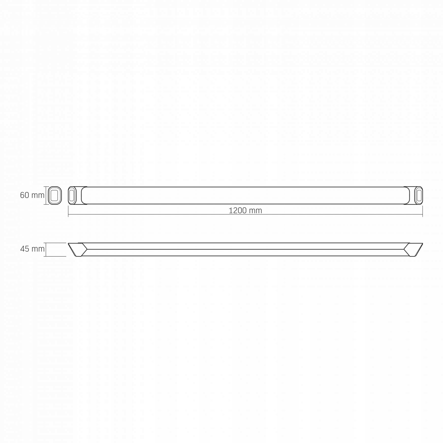 Świetlówka LED Mocna Oprawa Listwa Aluminiowa Czarna 72W 120cm 5000K EAN (GTIN) 4820246484589