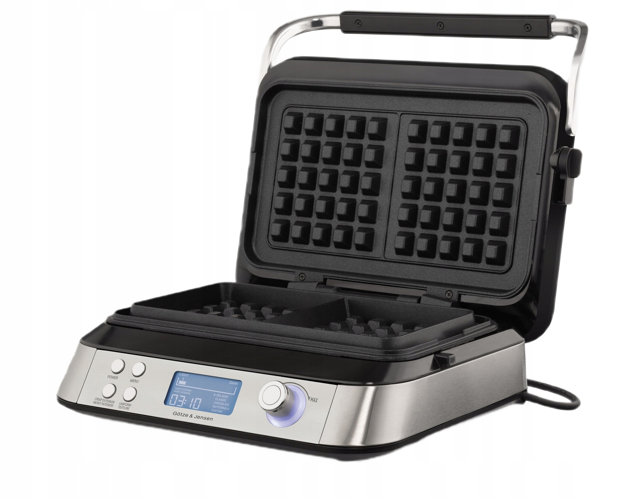 Gofrownica Götze & Jensen DW901 1600W LCD Powłoka Ilag Corflon Ultra