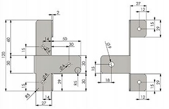 WZMOCNIENIE DOLNE DO SZKLARNI STAL OCYNKOWANA 2SZT Producent inna