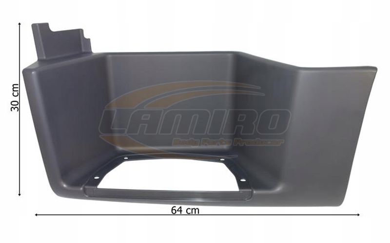 320-4EXG - MAN TGA XXL / TGX КАССЕТА СТЕПЕНИ ЛЕВЫЙ ПОРОГ