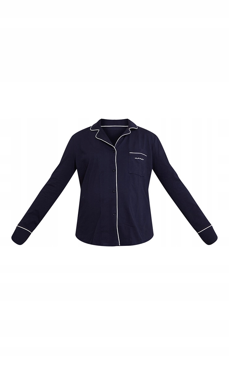 PRETTYLITTLETHING PIŻAMA CIĄŻOWA GRANATOWA M EGB Kolor niebieski