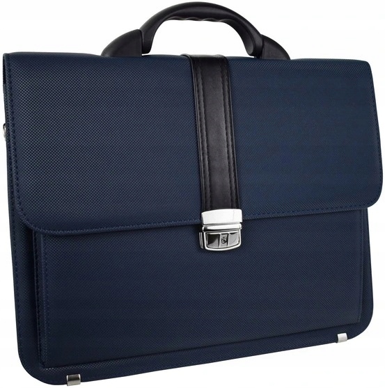 Teczka Torba Aktówka Neseser na Laptop Dokumenty Długość paska 140 cm