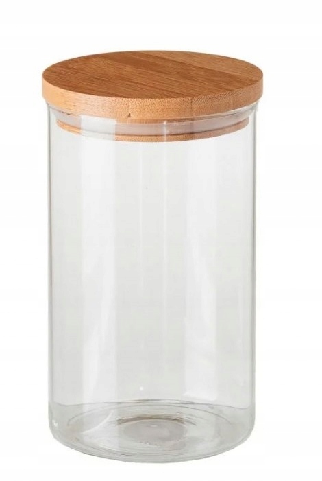 

Słoik Z Bambusową Pokrywą Nordic Scandi 1000ml