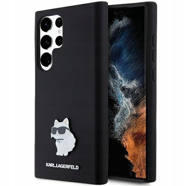 Karl Lagerfeld KLHCS23LSMHCNPK S23 Ultra S918 czarny/black hardcase Silicon