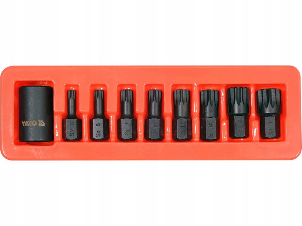 Yato 9SZT Zestaw kluczy trzpieniowych Spline 1/2" YT-10663