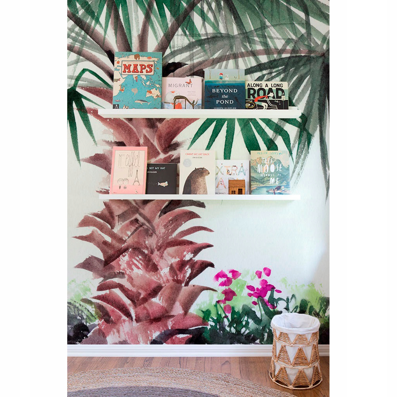 

Tapeta flizelinowa Tropikalna łąka 254x184 + klej