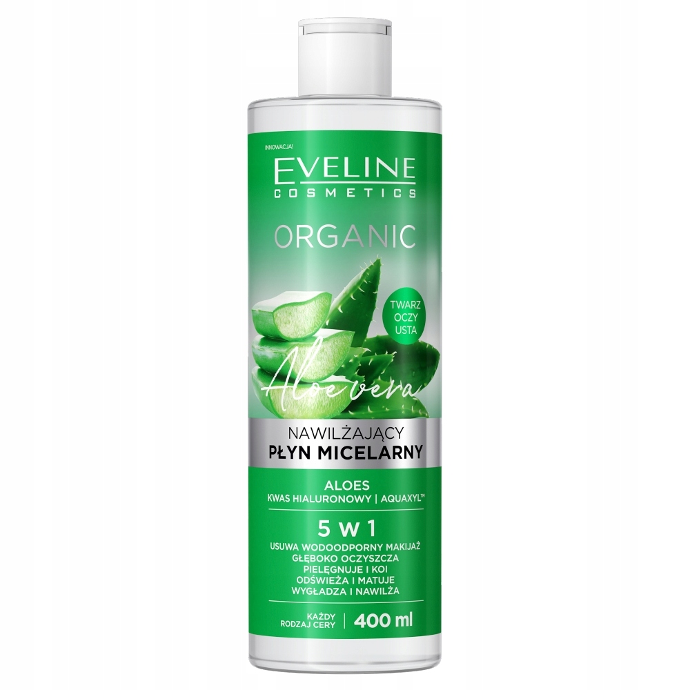 

Eveline Organic Aloe Vera płyn micelarny 400ml