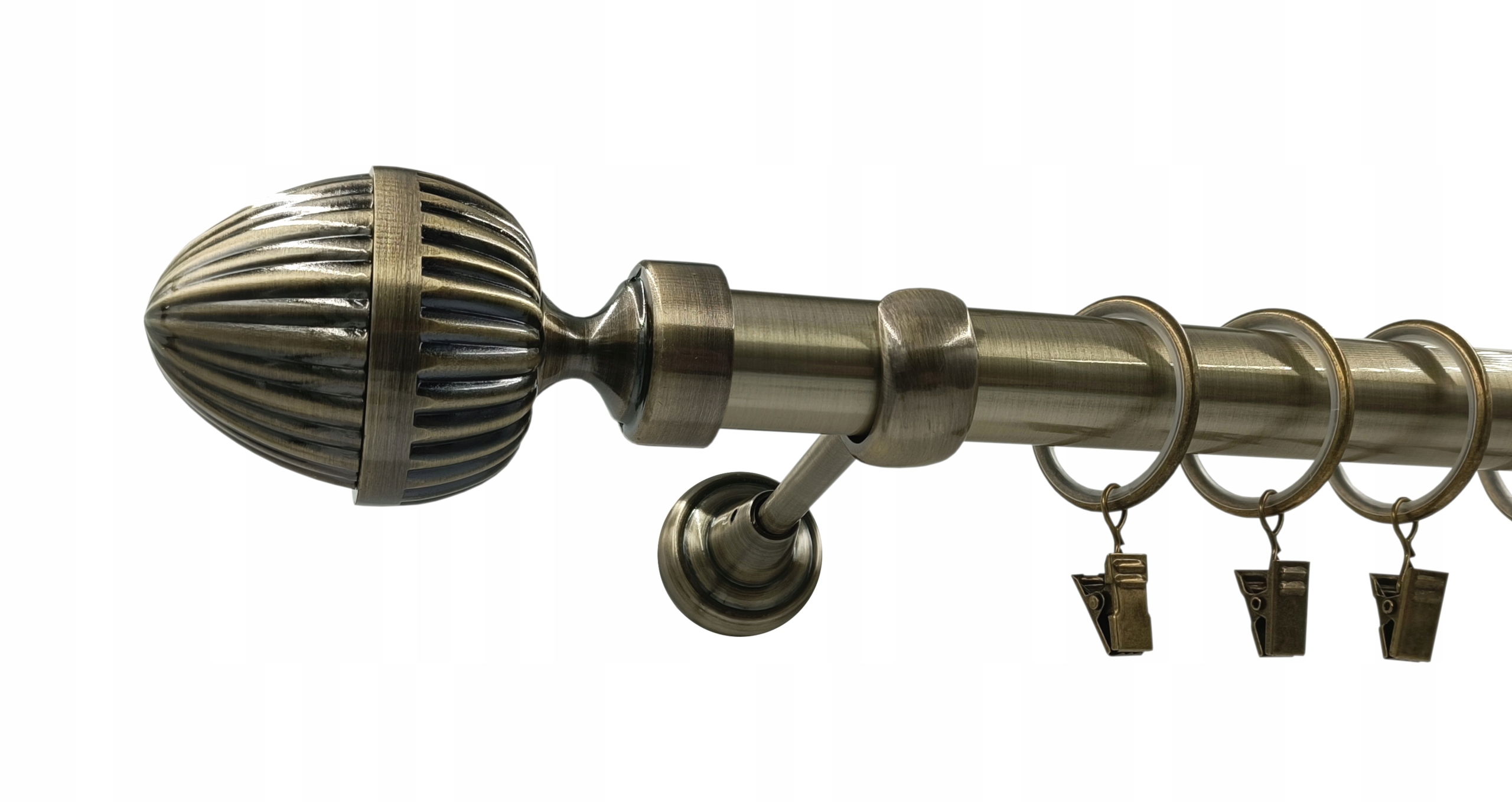 Garnýž fi25mm Zlato Antik 140 Cm Milano