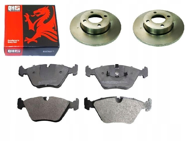 Kotouče Bmw 5 E34 Přední 302MM Sada Plné