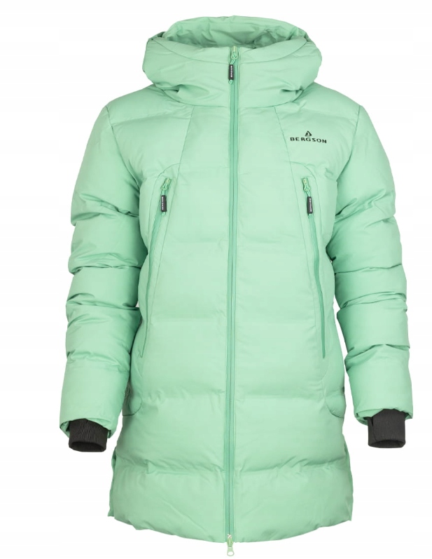 Męski płaszcz Bergson Snow Leopard S zielony