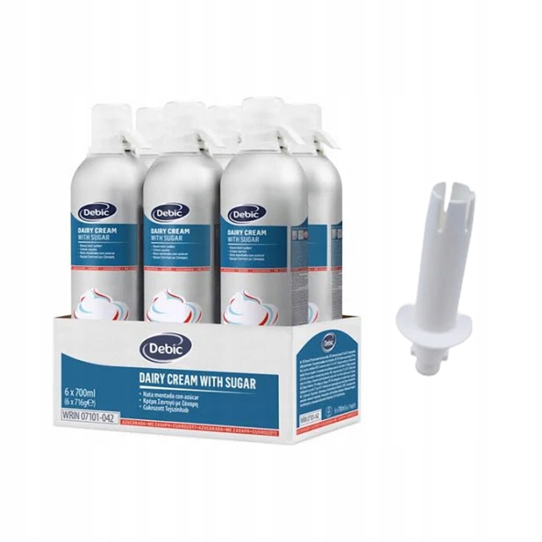 Levně Bita Smetana Debic Sladká 700 ml 6-balení nástavec na italské trubičky
