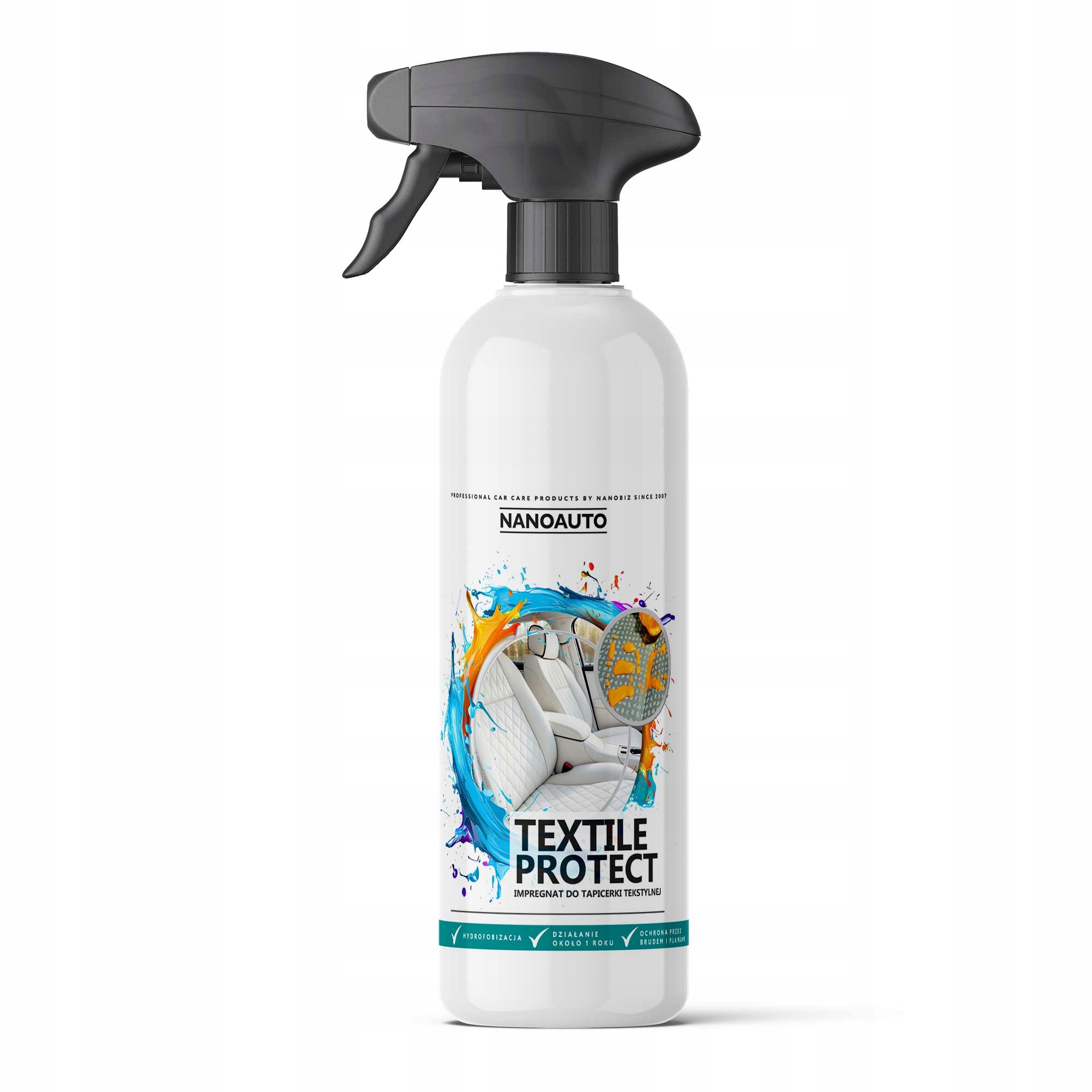 Impregnát na čalounění, velur a textilní materiály Nanoauto 750 ml