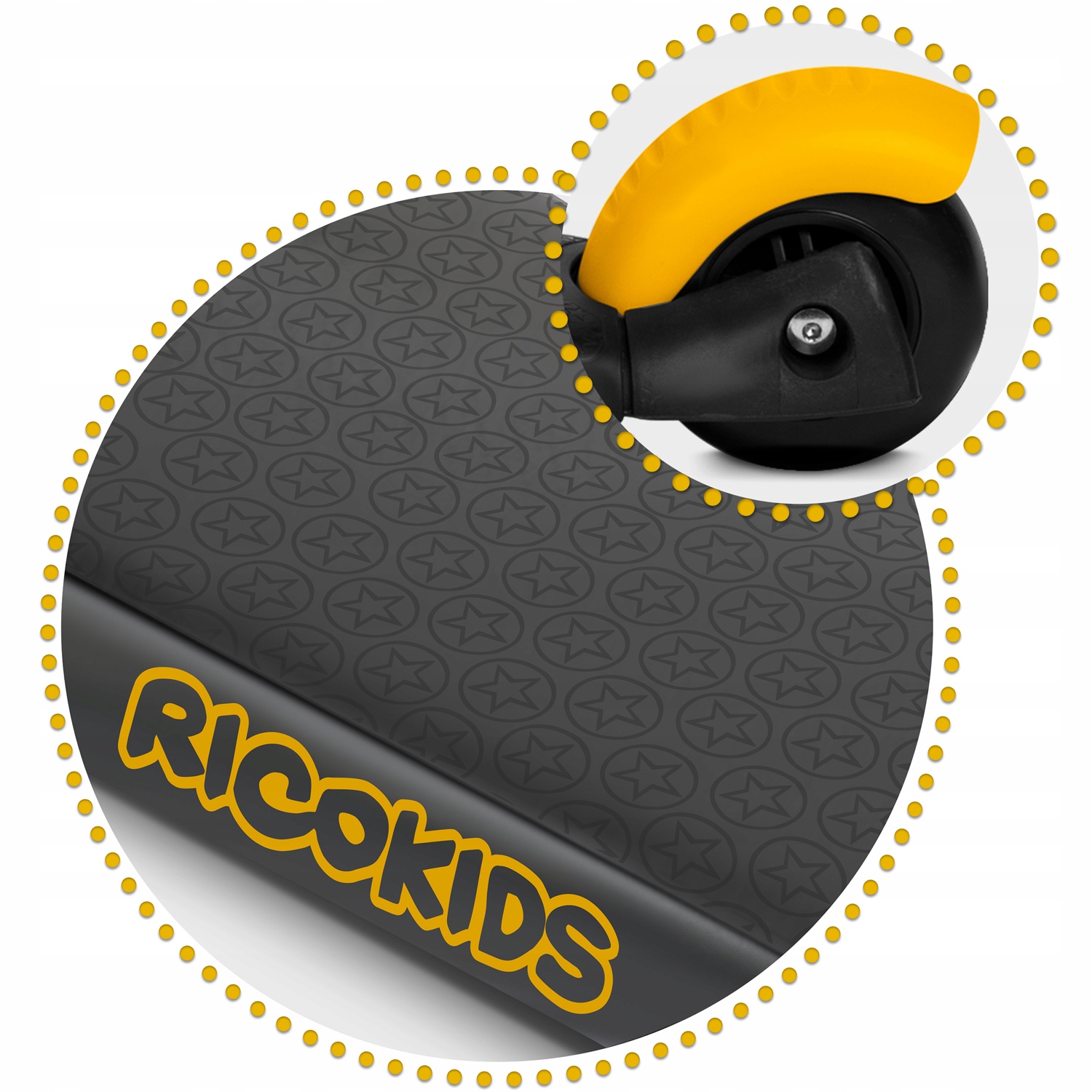 HULAJNOGA TRÓJKOŁOWA DLA DZIECKA ŚWIECĄCE KOŁA PREZENT DLA 3 4 5 LATKA Koła Kauczukowe