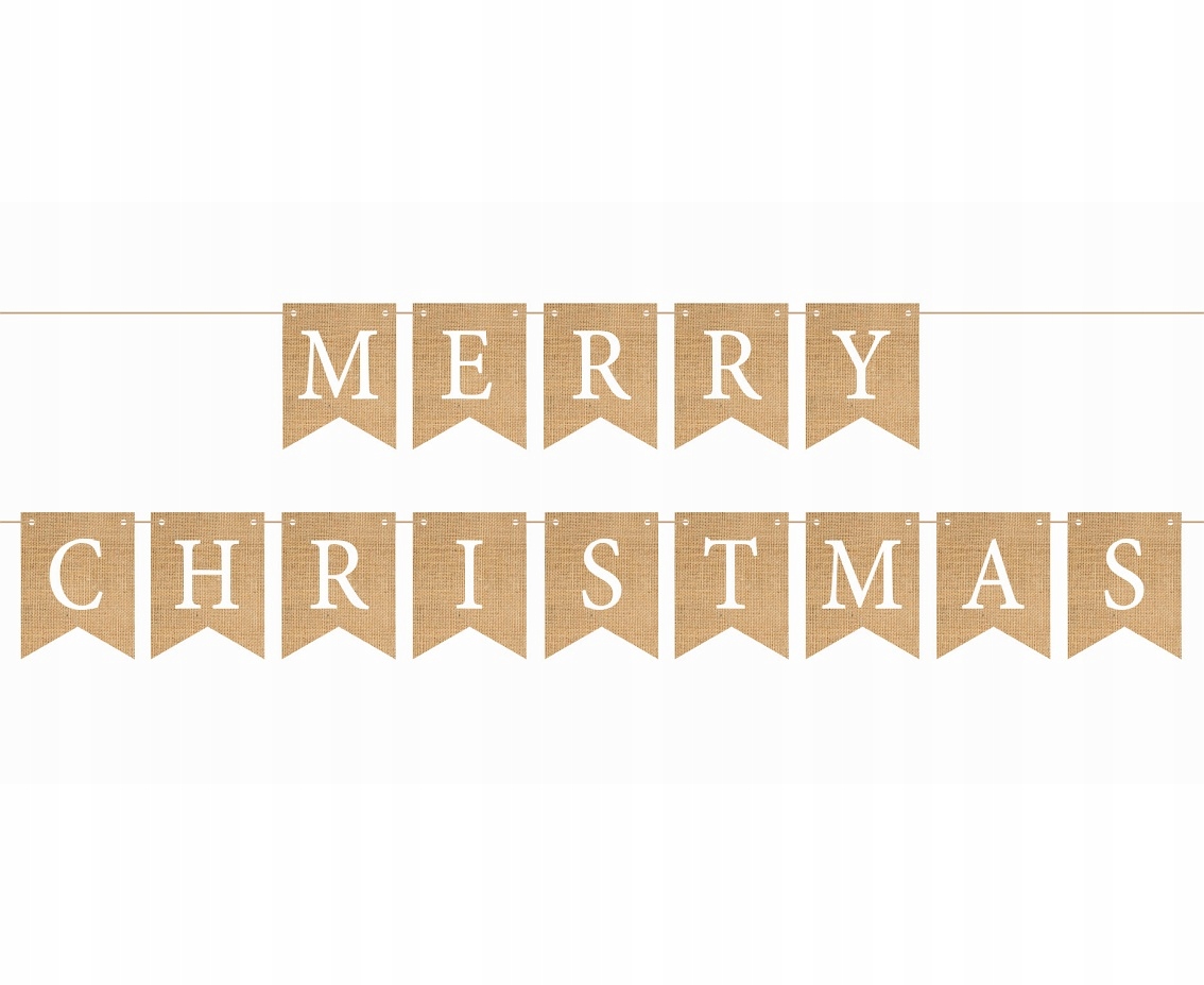 

Girlanda Papierowa Merry Christmas Gwiazdka 250 cm